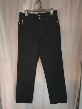 Armani Jeans Size 32 Men's Black Straight-Leg Jeans